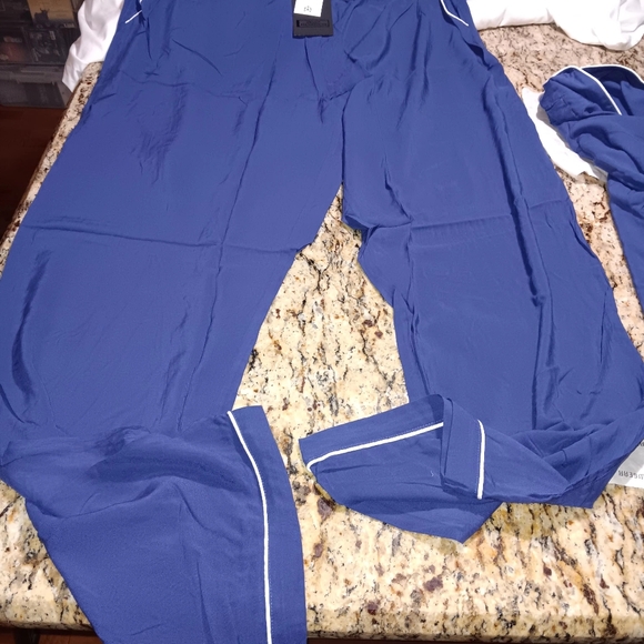 Unisex sleep raw pant/shirt top and bottom smooth material rawgear blue los ange - Picture 10 of 11